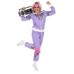 Trainingspak Paars -Vakantie Feest Winkel 00201 2