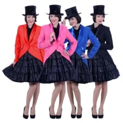 Slipjas Dame Zwart -Vakantie Feest Winkel 1249 div 4