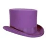 Hoge Hoed Wolvilt Paars