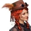 Steampunk Hoed Met Bril Bruin -Vakantie Feest Winkel 23679.05