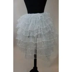 Burlesque Rokje Met Glitters Zilver -Vakantie Feest Winkel 25446091 721059431435679 1985250357470388453 n