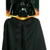Starwars Darth Vader Kind Cape En Masker -Vakantie Feest Winkel 31198