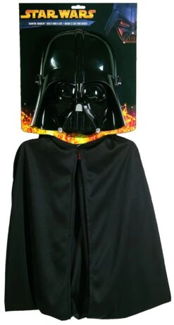 Starwars Darth Vader Kind Cape En Masker