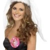 Tiara Met Sluier Bride To Be -Vakantie Feest Winkel 31913