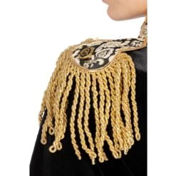 Luxe Jas Markiezin Fluweel -Vakantie Feest Winkel 320417 4gr