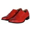 Herenschoenen Brogue Rood -Vakantie Feest Winkel 3715 0500