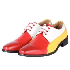 Herenschoenen Oeteldonk Rood-Wit-Geel