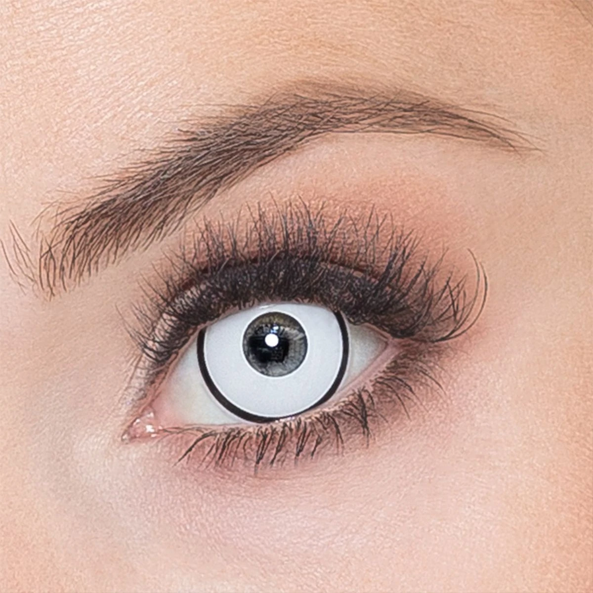 Weeklenzen Kleur Wit Met Zwarte Rand 4 Weeklenzen Kleur Wit Met Zwarte Rand - Afbeelding 2