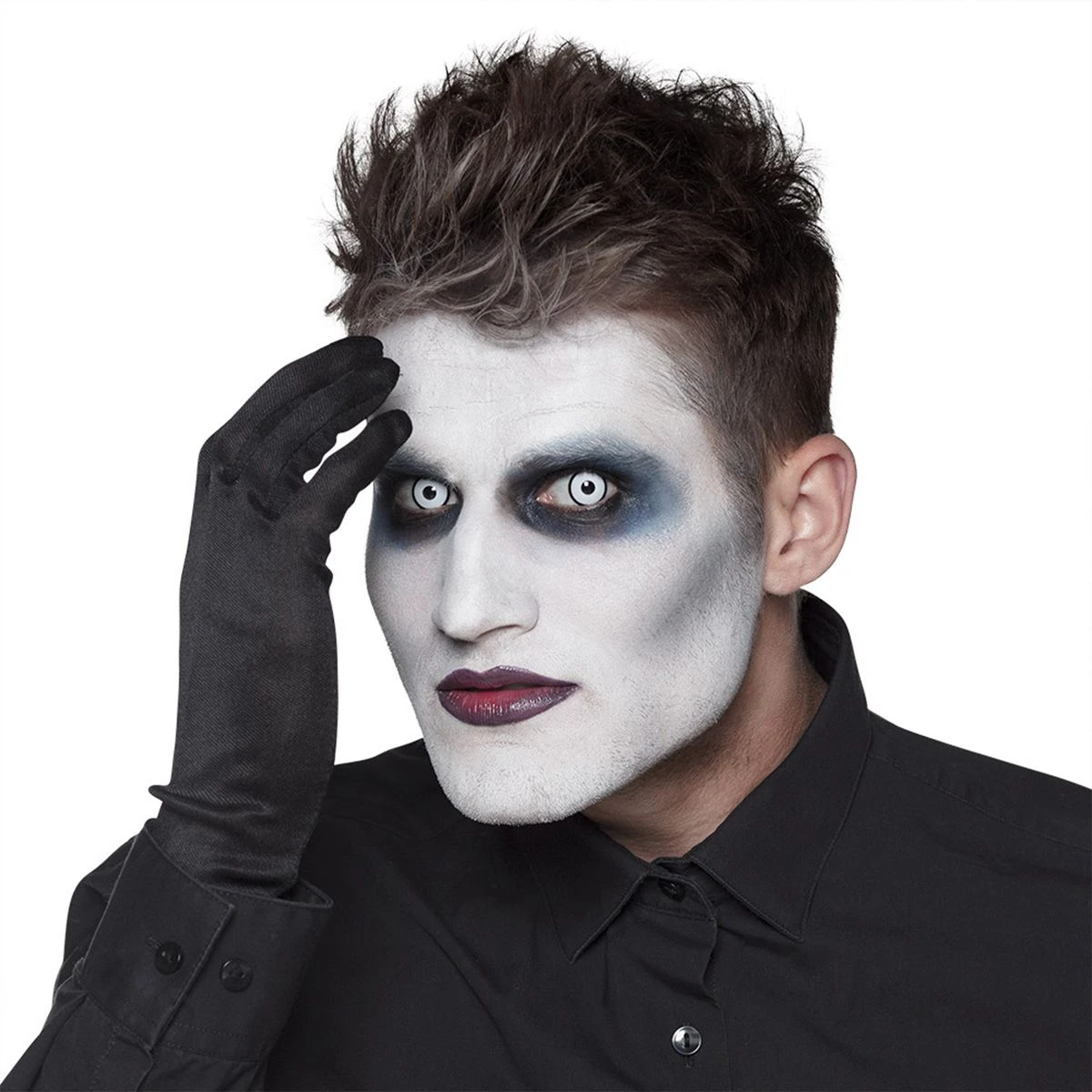 Weeklenzen Kleur Wit Met Zwarte Rand 3 Weeklenzen Kleur Wit Met Zwarte Rand