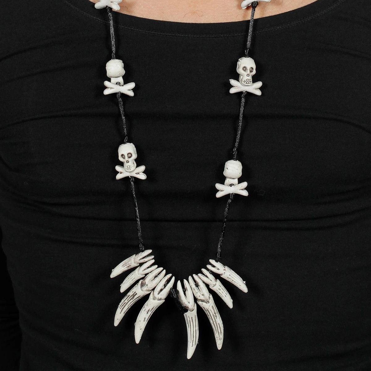 Ketting Skelet En Tanden 3 Ketting Skelet En Tanden