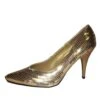 Pailletten Pump Goud