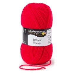Wol Schachenmayr Bravo - 8241 Scarlett Rood
