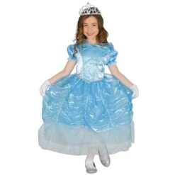 Prinsessenjurk Blauw Kind