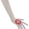 Handschoenen Verpleegster Lang Satijn -Vakantie Feest Winkel 871364712224 1