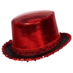 Hoge Hoed Paillet Rood