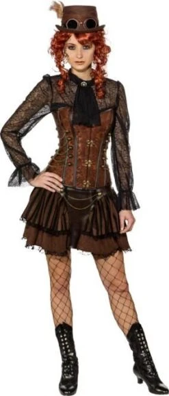 Steampunk Country Rok -Vakantie Feest Winkel 9888 9884 9781 2