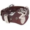 Leren Armband Hertenkop -Vakantie Feest Winkel armband hert gr