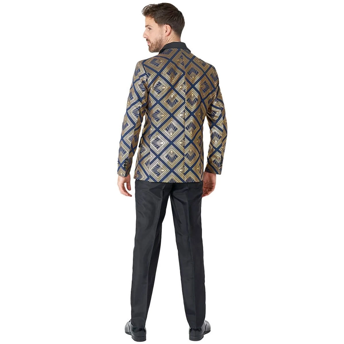 Herenkostuum Suitmeister Art Deco Deep Navy 5 Herenkostuum Suitmeister Art Deco Deep Navy - Afbeelding 3