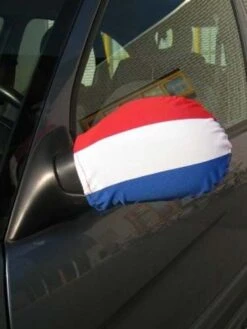 Autospiegel Vlag Rood/wit/blauw Koningsdag