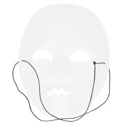 Masker Mime Zilver 9 Masker Mime Zilver -Vakantie Feest Winkel bol 00183 4