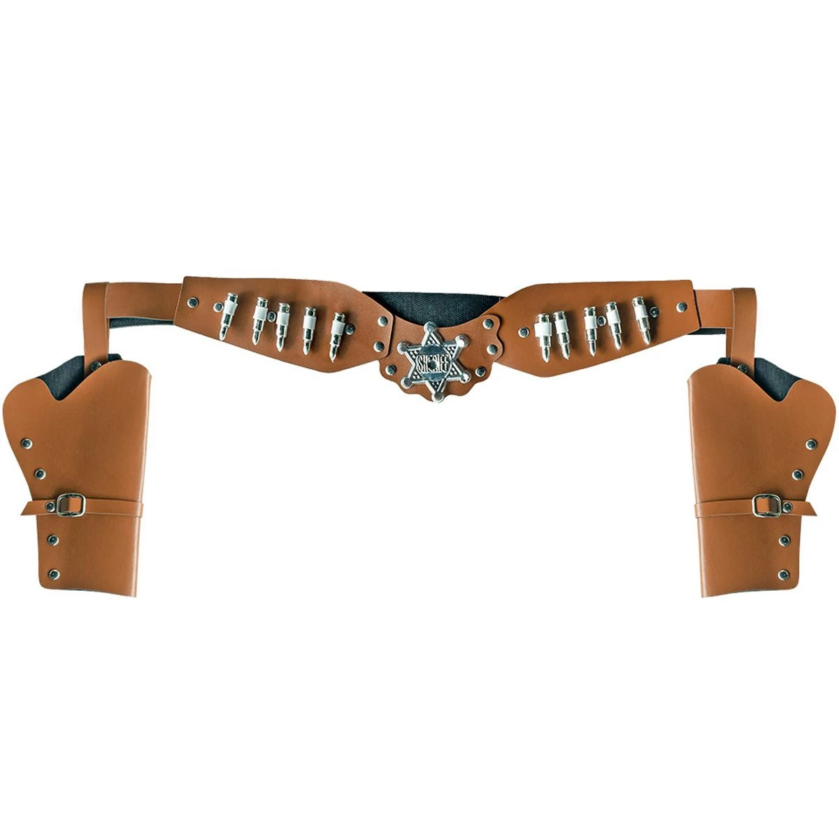 Dubbele Cowboy Holster Bruin 3 Dubbele Cowboy Holster Bruin
