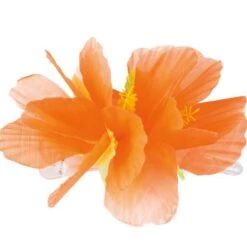 Haarclip Oranje Bloem Koningsdag