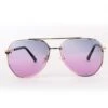 Luxe Zonnebril Paars -Vakantie Feest Winkel bril luxe paars 2 gr 1