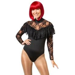 Zwarte Body Met Kant