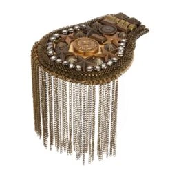 Luxe Epauletten Steampunk Messing