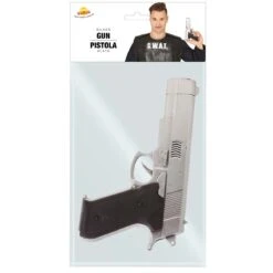 Zilver Pistool -Vakantie Feest Winkel fg 18892 2