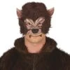 Masker Wolf Met Haar 2 Masker Wolf Met Haar -Vakantie Feest Winkel fg 20501 1