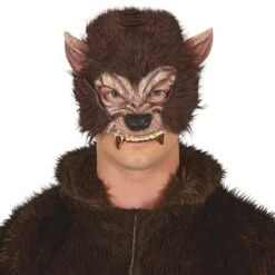 Masker Wolf Met Haar