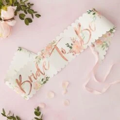 Vintage Sjerp Bride To Be 5 Vintage Sjerp Bride To Be -Vakantie Feest Winkel fh 207 bride to be sash min