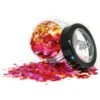 Chunky Glitters Rood -Vakantie Feest Winkel glitter potje rood gr