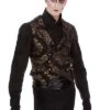 Gilet Gothic Brokaat Heren