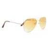 Pilotenbril Geel -Vakantie Feest Winkel gr 0002 pilotenbril geel