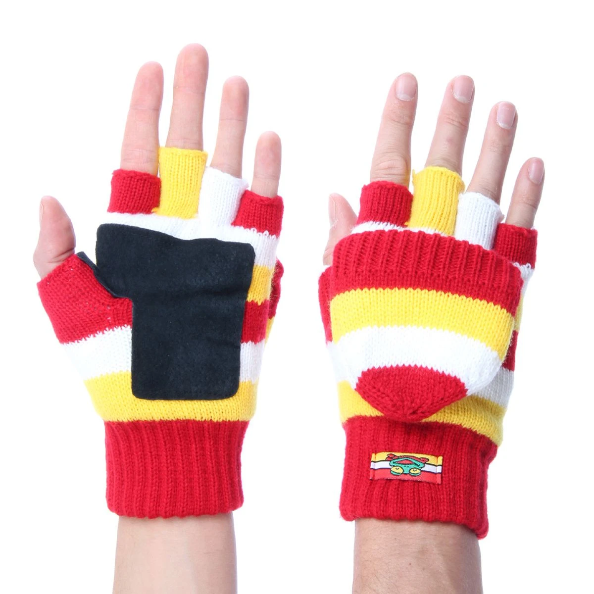 Oetel Vingerloze Handschoen Leer 3 Oetel Vingerloze Handschoen Leer