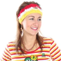 Hoofdband Gebreid Oeteldonk -Vakantie Feest Winkel hoofdband gebreid02