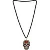 Ketting Met Doodskop -Vakantie Feest Winkel kettting 21 gr
