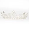 Tiara Kam Luxe Zilver -Vakantie Feest Winkel kroon zilver gr