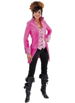 Markiezin Jas Dames Fluweel Roze 5 Markiezin Jas Dames Fluweel Roze -Vakantie Feest Winkel mab 21415800004 2