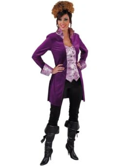 Markiezin Jas Dames Fluweel Paars 5 Markiezin Jas Dames Fluweel Paars -Vakantie Feest Winkel mab 21415800010 2