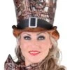 Steampunk Hoge Hoed Print -Vakantie Feest Winkel mab 21730100000