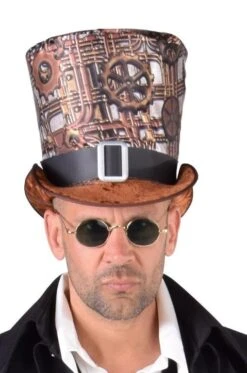 Steampunk Hoge Hoed Print -Vakantie Feest Winkel mab 21730100000 steampunk hoed