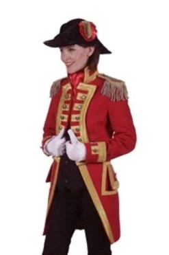 Nelson Damesjas Rood -Vakantie Feest Winkel nelson jas dames rood th 3