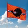 Oranje Leeuw Vlag XL (300x200 Cm) -Vakantie Feest Winkel o vlag groot gr