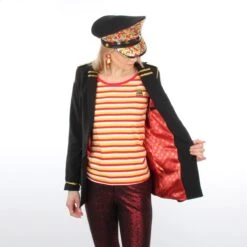 Oeteldonk Damesjas Lang -Vakantie Feest Winkel oeteldonk damesjas lang 4 gr