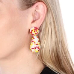 Luxe Oeteldonk Oorbellen Drop -Vakantie Feest Winkel oeteldonk oorbel druppel 4 gr