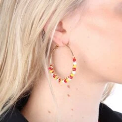 Oeteldonk Oorbellen Ring -Vakantie Feest Winkel oeteldonk oorbellen ring 4 gr