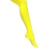 Panty Neon Geel -Vakantie Feest Winkel panty kleur geel gr